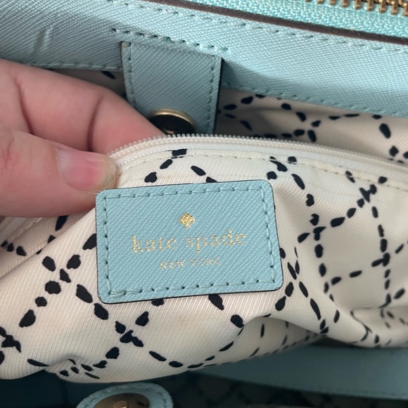 Light Blue Kate Spade bag - Picture 4 of 6